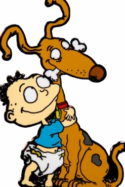 Rugrats - Tommy & Spike Enamel Pin