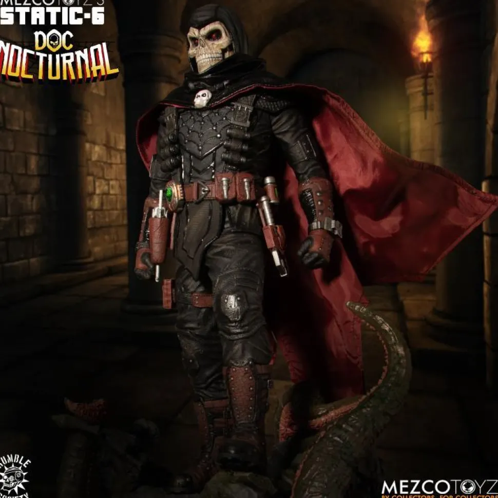 Rumble Society - Doc Nocturnal Static-6 1/6th Scale Statue