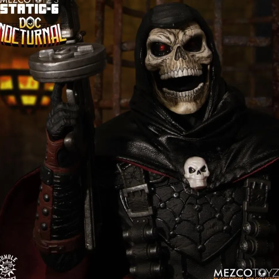 Rumble Society - Doc Nocturnal Static-6 1/6th Scale Statue