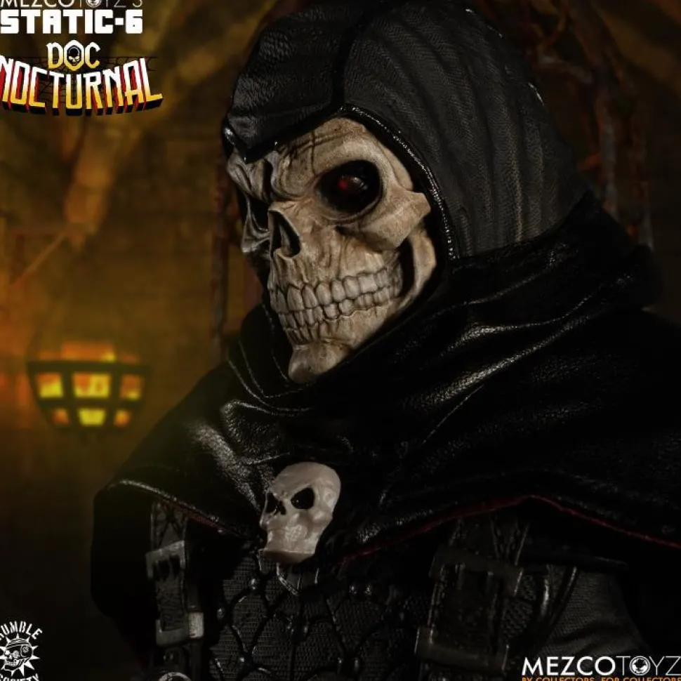 Rumble Society - Doc Nocturnal Static-6 1/6th Scale Statue