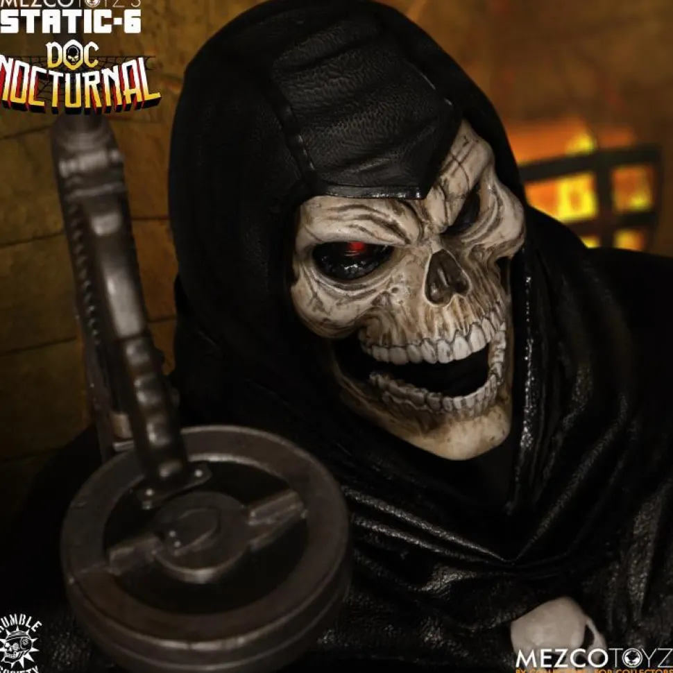 Rumble Society - Doc Nocturnal Static-6 1/6th Scale Statue
