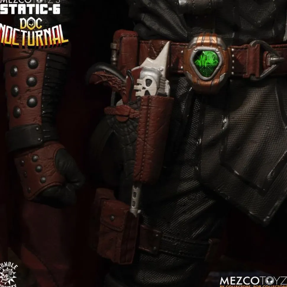 Rumble Society - Doc Nocturnal Static-6 1/6th Scale Statue