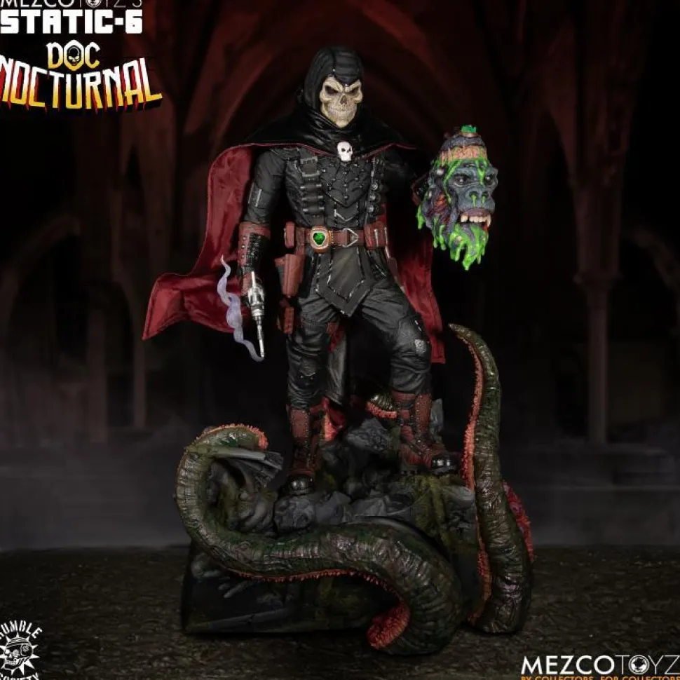 Rumble Society - Doc Nocturnal Static-6 1/6th Scale Statue