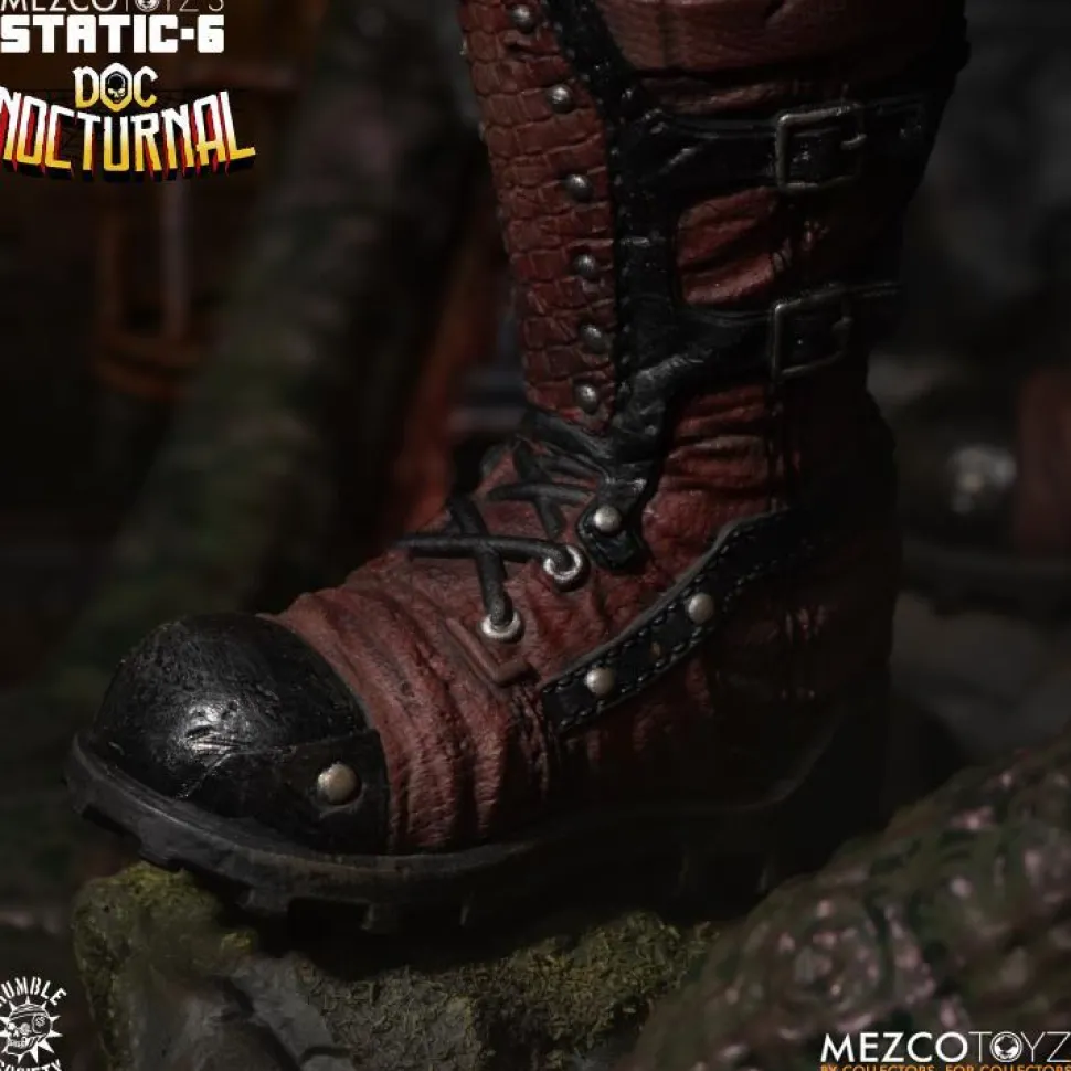 Rumble Society - Doc Nocturnal Static-6 1/6th Scale Statue