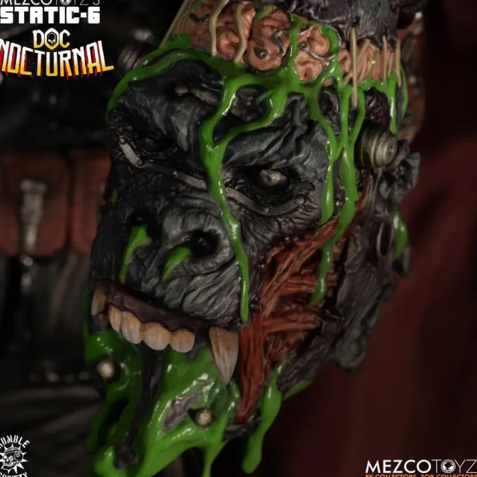 Rumble Society - Doc Nocturnal Static-6 1/6th Scale Statue