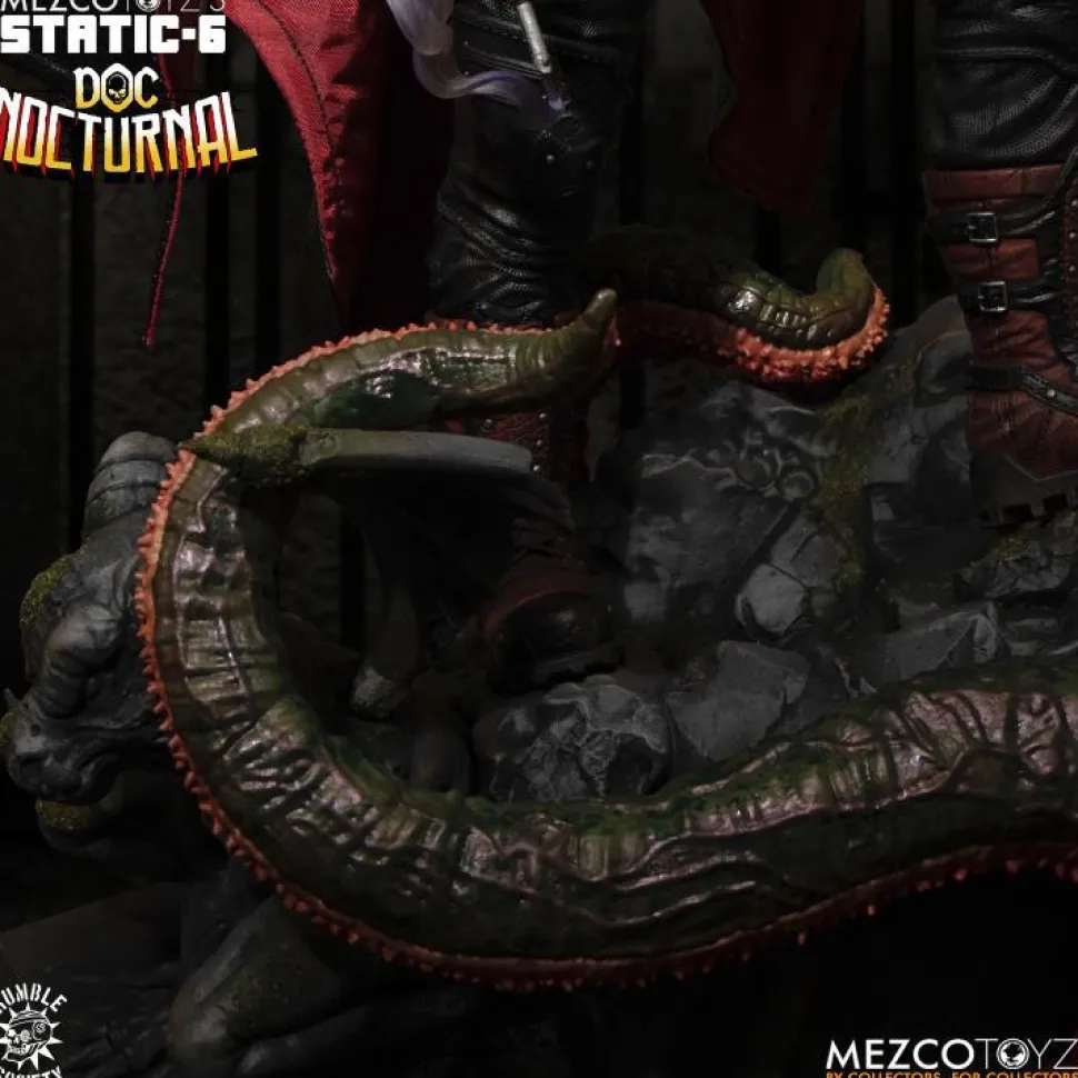 Rumble Society - Doc Nocturnal Static-6 1/6th Scale Statue