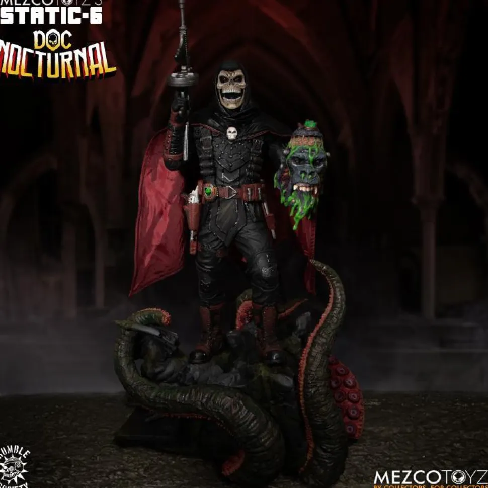 Rumble Society - Doc Nocturnal Static-6 1/6th Scale Statue