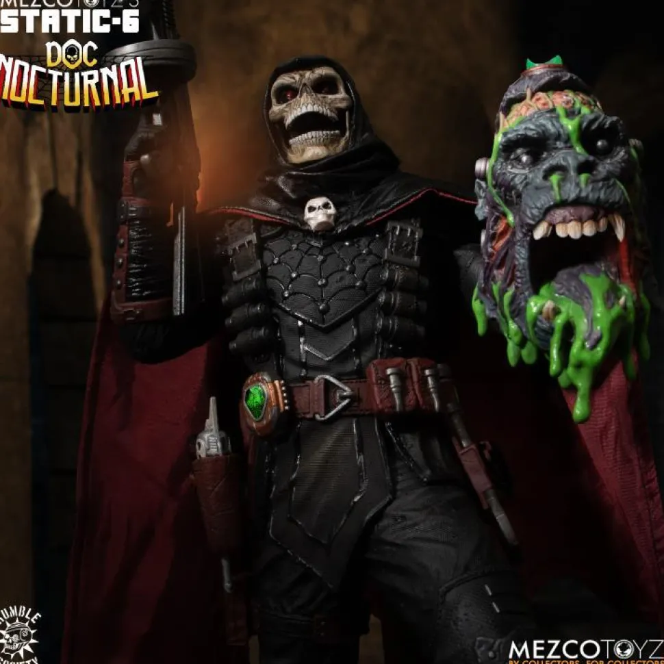Rumble Society - Doc Nocturnal Static-6 1/6th Scale Statue