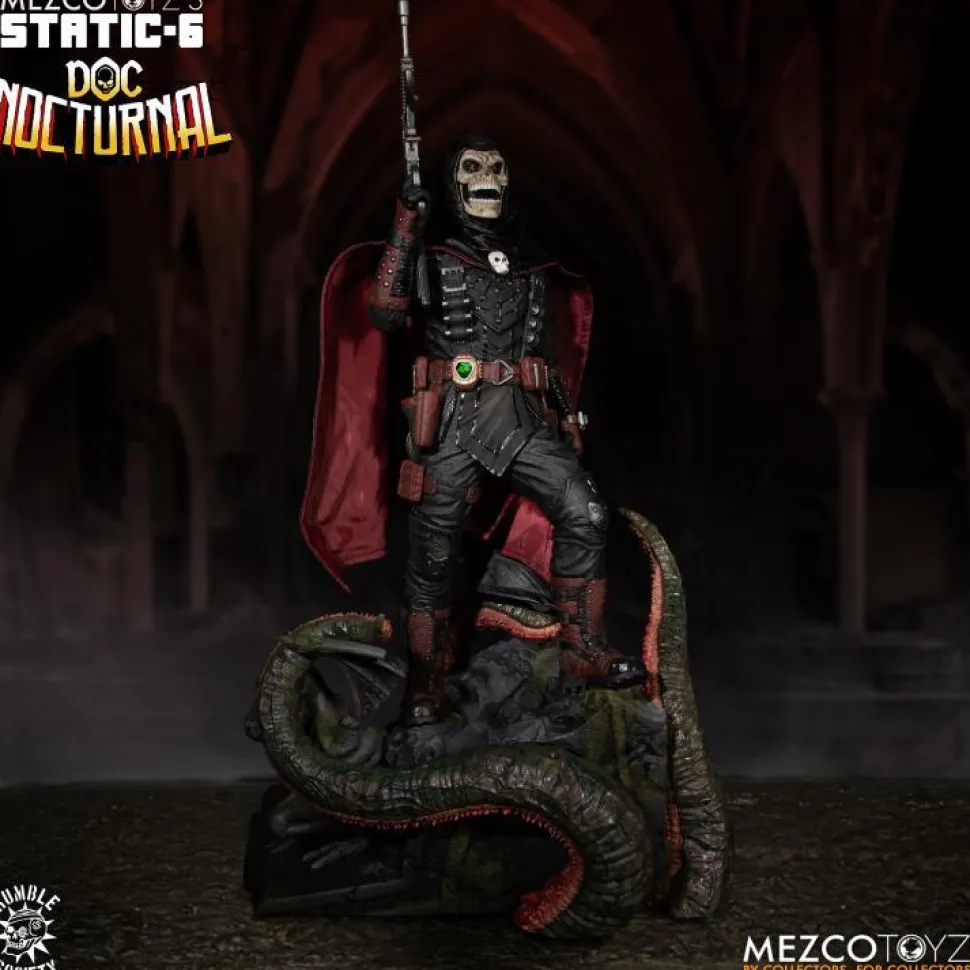 Rumble Society - Doc Nocturnal Static-6 1/6th Scale Statue