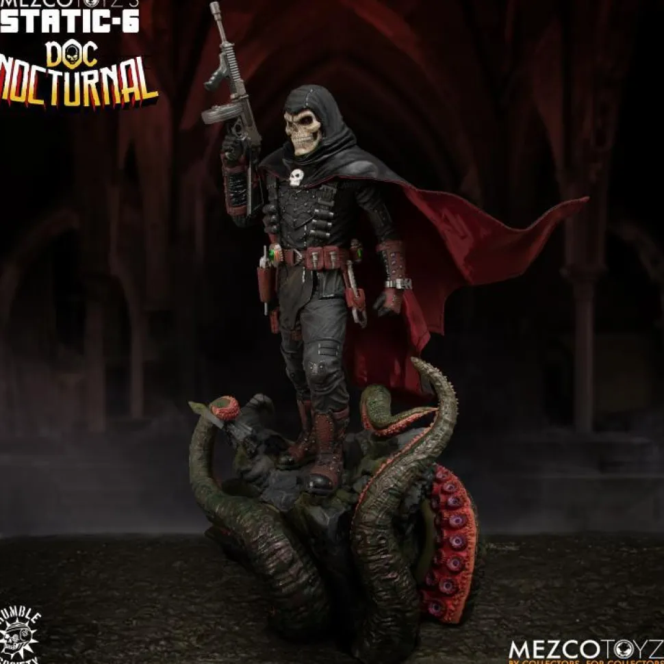 Rumble Society - Doc Nocturnal Static-6 1/6th Scale Statue