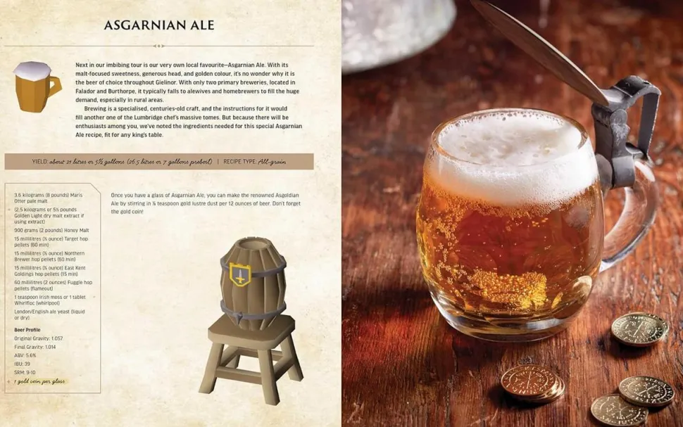 Runescape - The Official Cookbook Hardcover Book