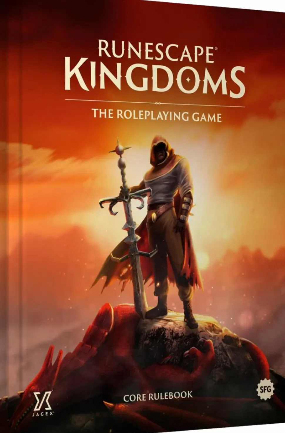 RuneScape Kingdoms - The Roleplaying Game Core Rulebook Hardcover Book