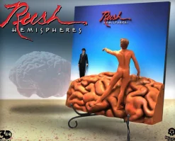 Rush - Hemispheres Rock Iconz 3D Vinyl Album Art **Non-Mint Packaging**