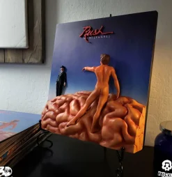 Rush - Hemispheres Rock Iconz 3D Vinyl Album Art **Non-Mint Packaging**