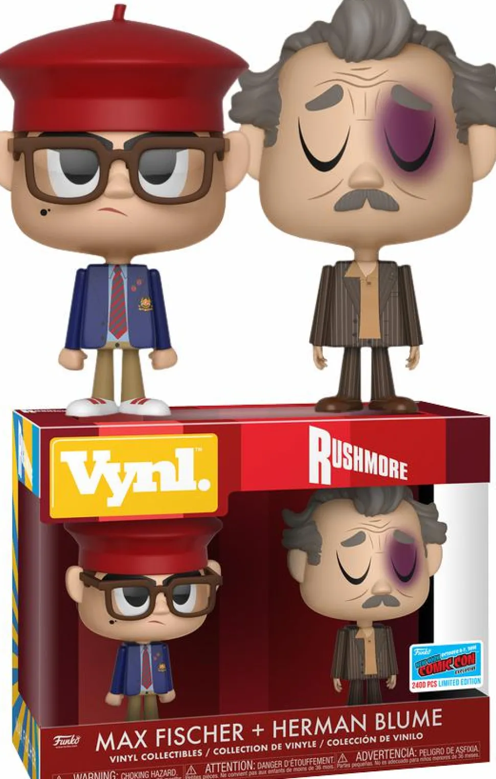 Rushmore - Max Fischer & Herman Blume Vynl. Vinyl Figure 2-Pack (2018 Fall Convention Exclusive)