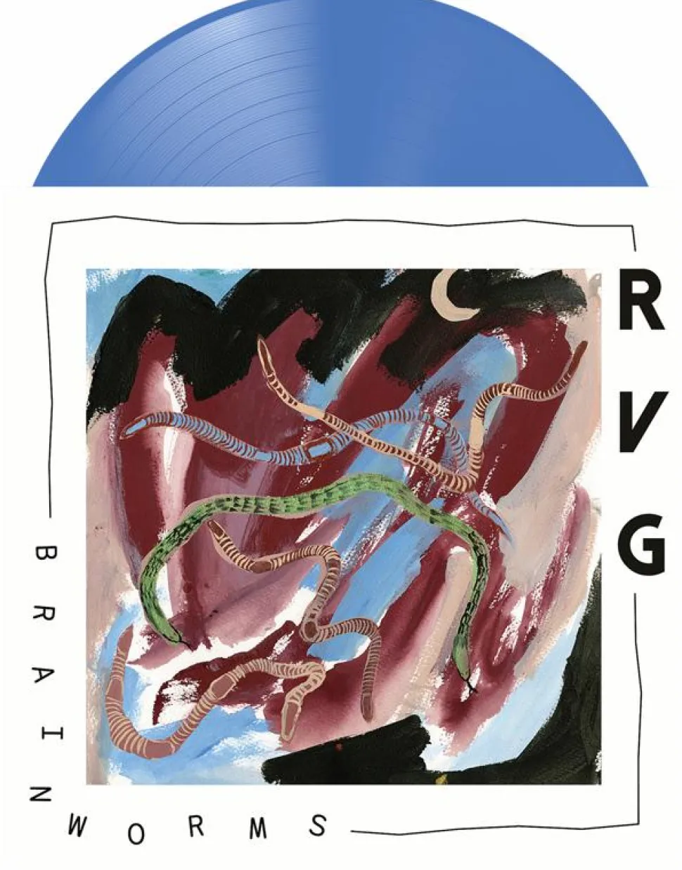 RVG - Brain Worms LP Vinyl Record (Sky Blue Coloured Vinyl)
