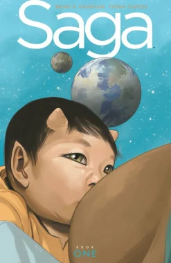 Saga - Deluxe Edition Book One Hardcover Book