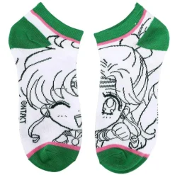 Sailor Moon Crystal - Line Art Mix & Match Ankle Socks 5-Pack (One Size)