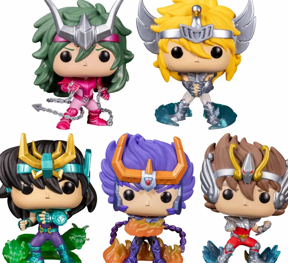 Saint Seiya: Knights of the Zodiac - Cosmo Cloths Pop! Vinyl Bundle (Set of 5)