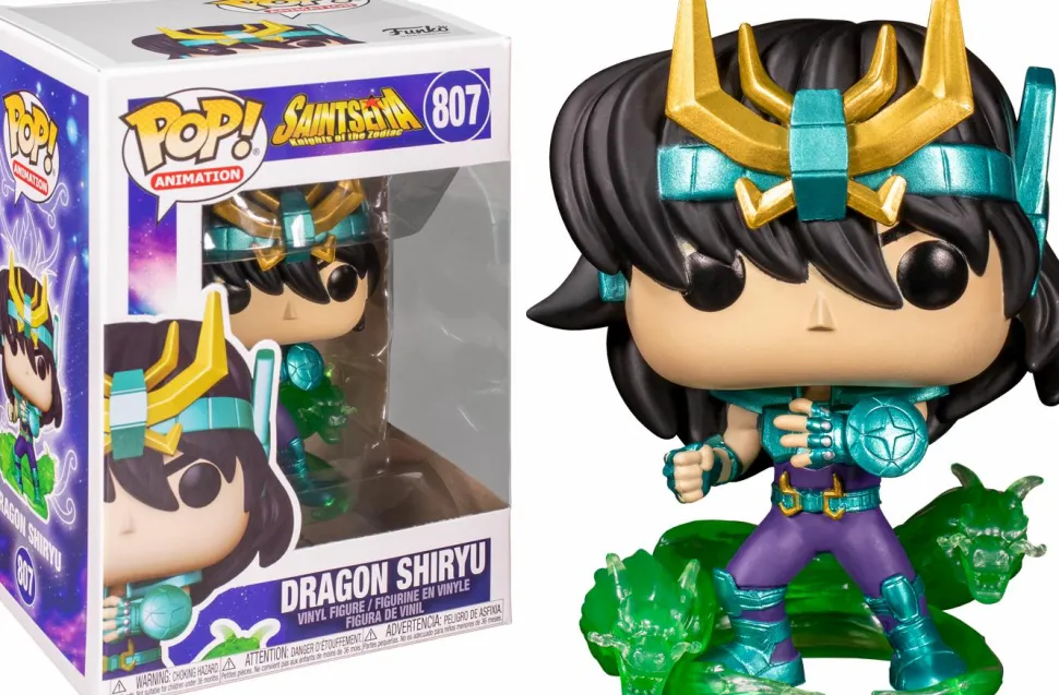 Saint Seiya: Knights of the Zodiac - Dragon Shiryu Pop! Vinyl Figure