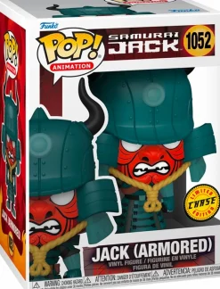 Samurai Jack - Jack Armoured Pop! Vinyl Figure in Acrylic Pop! Protector (Chase Variant)