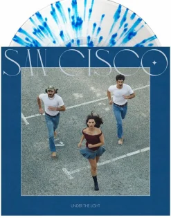 San Cisco - Under the Light LP Vinyl Record (Blue with White Splatter Coloured Vinyl)