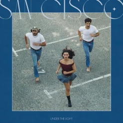 San Cisco - Under the Light LP Vinyl Record (Blue with White Splatter Coloured Vinyl)