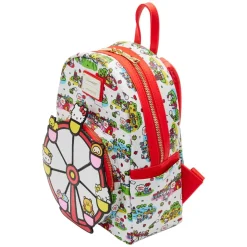 Sanrio - Hello Kitty & Friends Carnival 10” Faux Leather Mini Backpack
