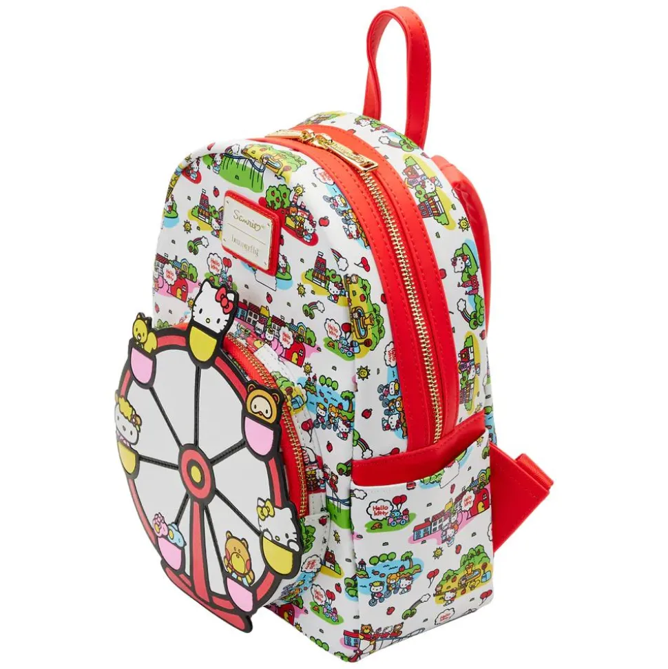 Sanrio - Hello Kitty & Friends Carnival 10” Faux Leather Mini Backpack