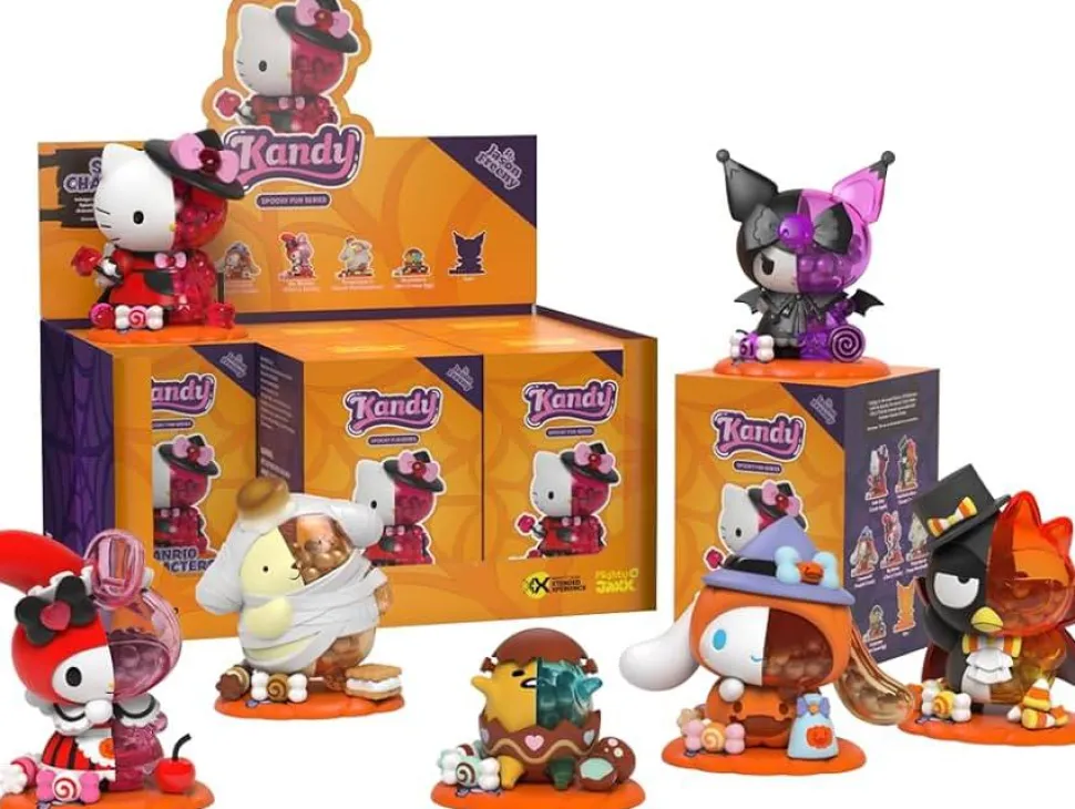Sanrio - Kandy x Sanrio ft. Jason Freeny Spooky Fun Series Blind Box Vinyl Figure (Single Unit)