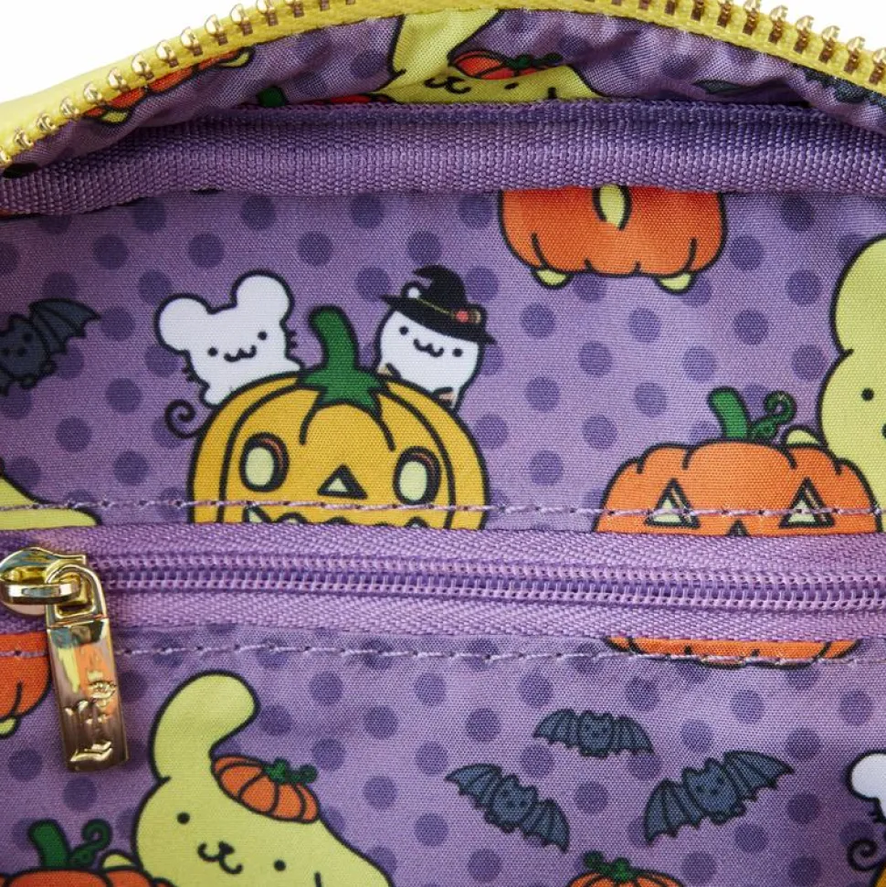 Sanrio - Pompompurin Halloween 7" Faux Leather Crossbuddy Bag