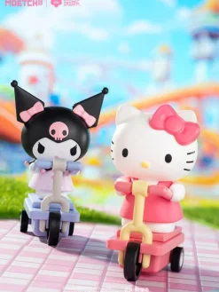 Sanrio - Scooter Series Funny Moveable Toy Blind Box Vinyl Figure (Display of 6)