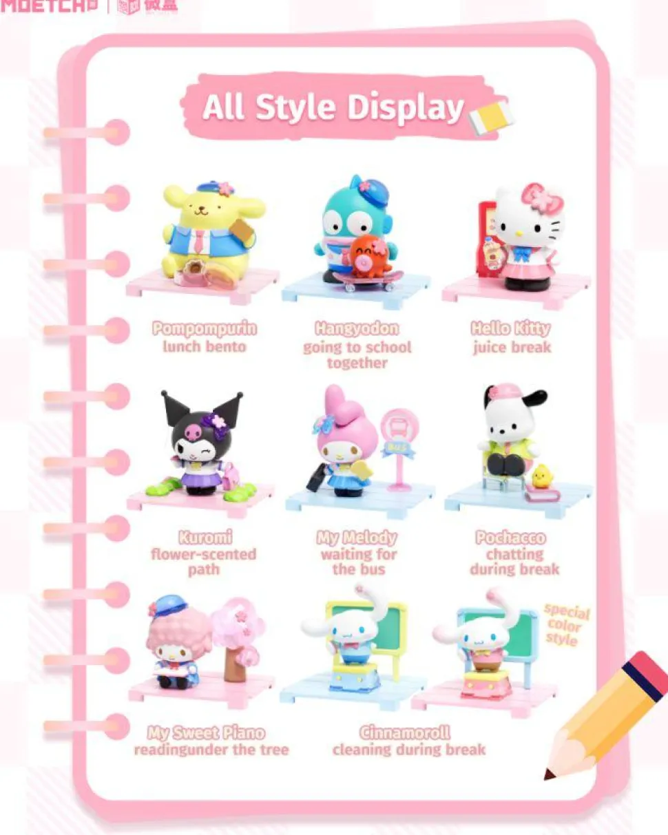 Sanrio - Star Academy Mini Box Pro Blind Box (Display of 8)