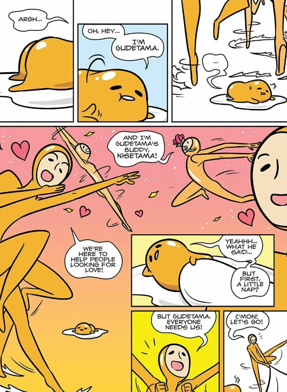 Sanrio: Gudetama the Lazy Egg - Love for the Lazy Hardcover Book