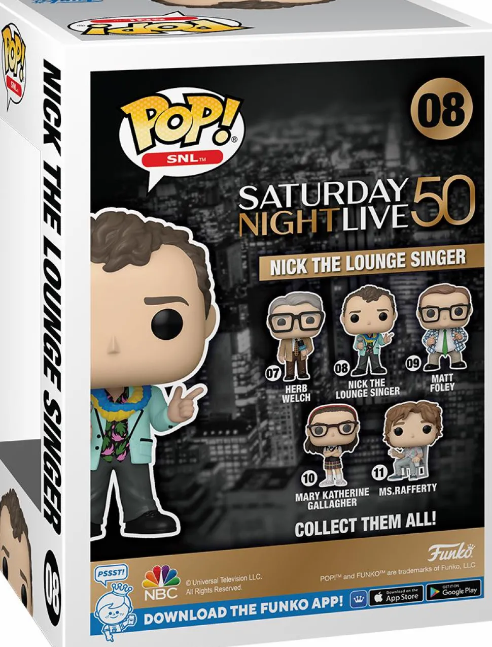 Saturday Night Live: 50th Anniversary - Nick the Lounge Singer Pop! Vinyl Figure