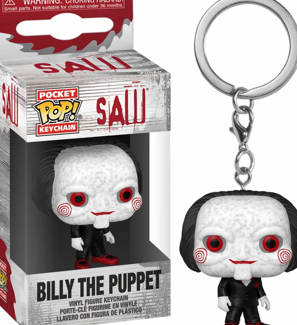 Saw - Billy the Puppet 10th Anniversary Pocket Pop! Keychain