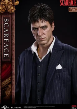 Scarface - Tony Montana (Rooted Hair Version) 1/4th Scale Statue