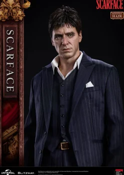 Scarface - Tony Montana (Rooted Hair Version) 1/4th Scale Statue