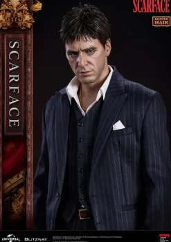 Scarface - Tony Montana (Rooted Hair Version) 1/4th Scale Statue
