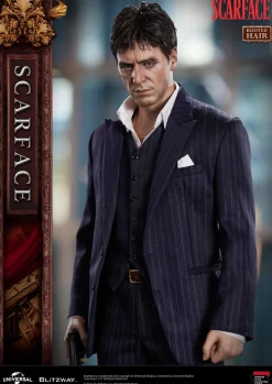 Scarface - Tony Montana (Rooted Hair Version) 1/4th Scale Statue
