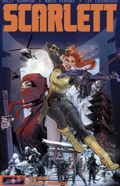 Scarlett - Volume 01 Special Mission (Energon Universe) Trade Paperback Book (DM Direct Market Exclusive Variant Cover)