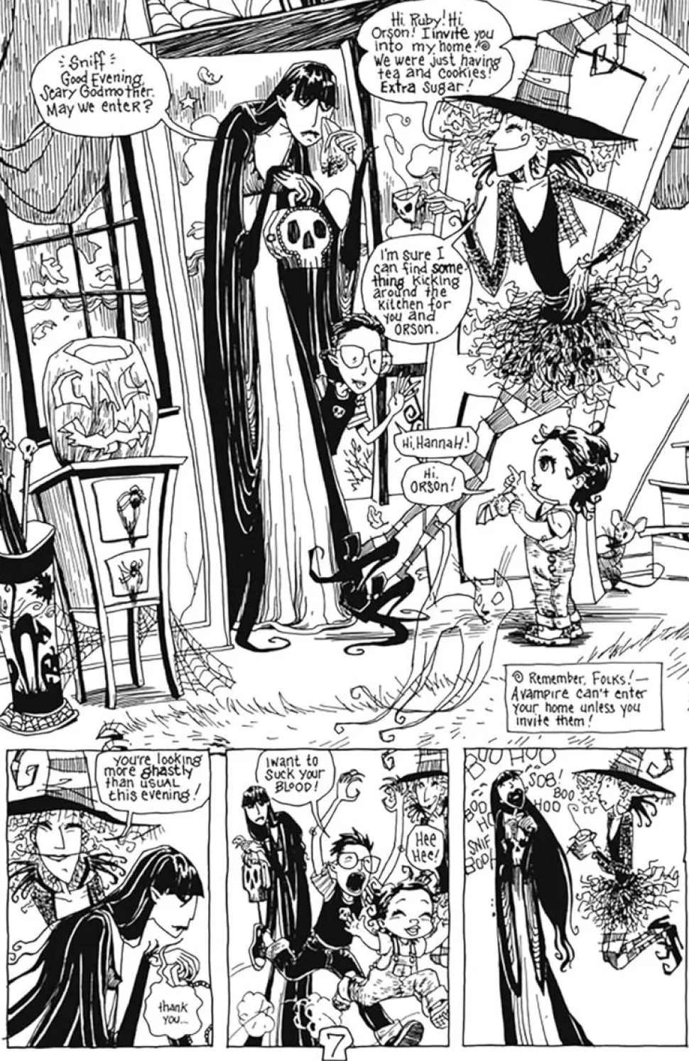 Scary Godmother: This Was Your Childhood Compendium by Jill Thompson Paperback Book