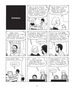 Scenes from an Impending Marriage by Adrian Tomine Hardcover Book