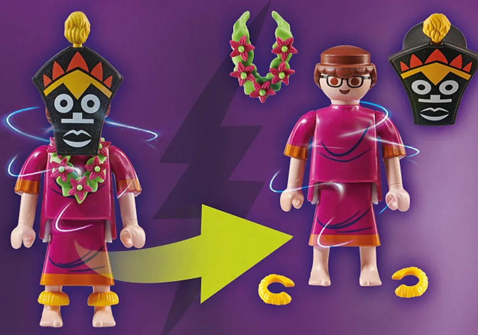 Scooby-Doo - Adventure with the Witch Doctor Playmobil Playset (70707)