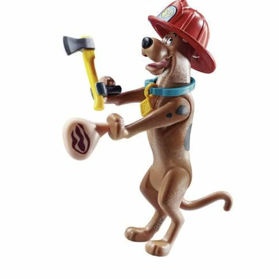 Scooby-Doo - Firefighter Scooby-Doo Collectible Playmobil Figure (70712)