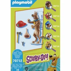Scooby-Doo - Firefighter Scooby-Doo Collectible Playmobil Figure (70712)