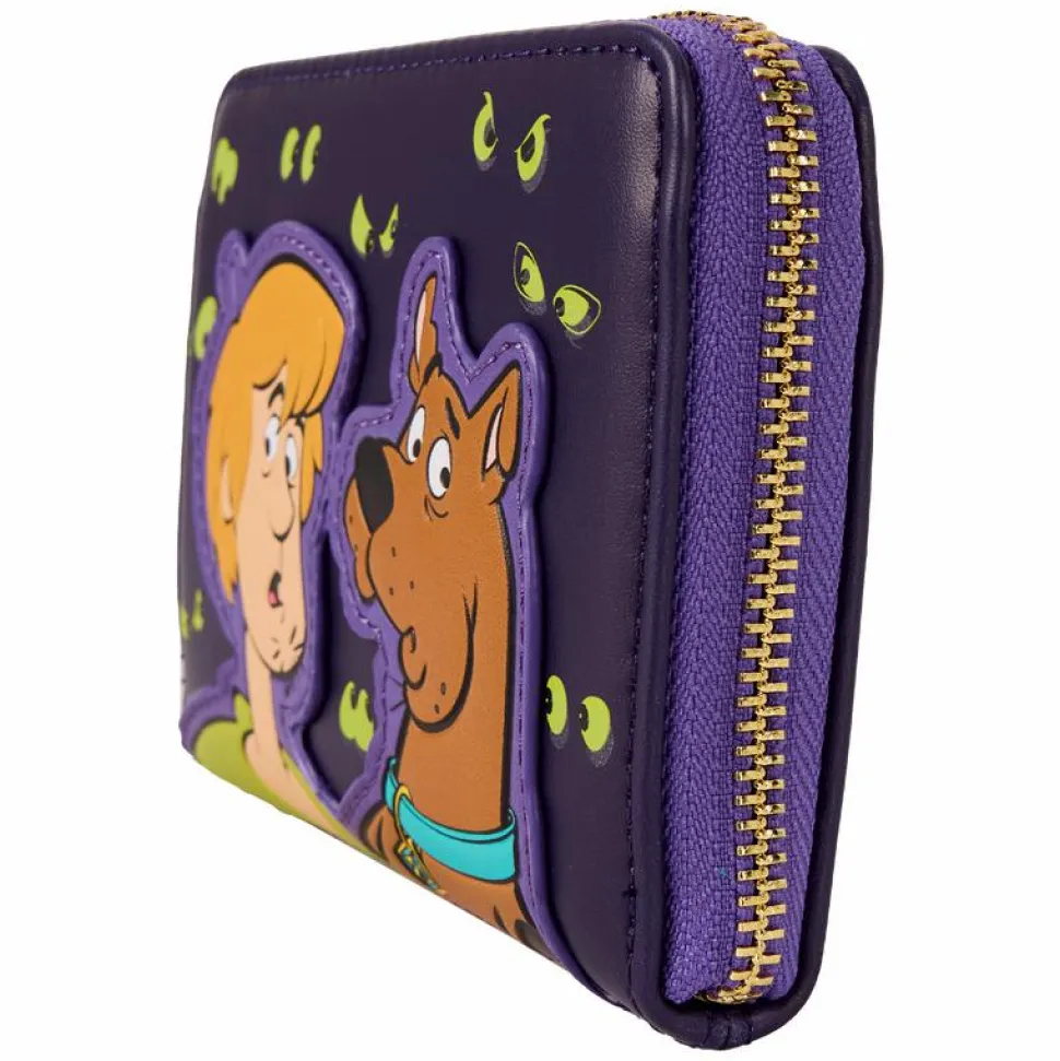 Scooby-Doo - Glow in the Dark 4" Faux Leather Zip-Around Wallet