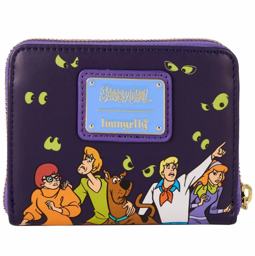 Scooby-Doo - Glow in the Dark 4" Faux Leather Zip-Around Wallet