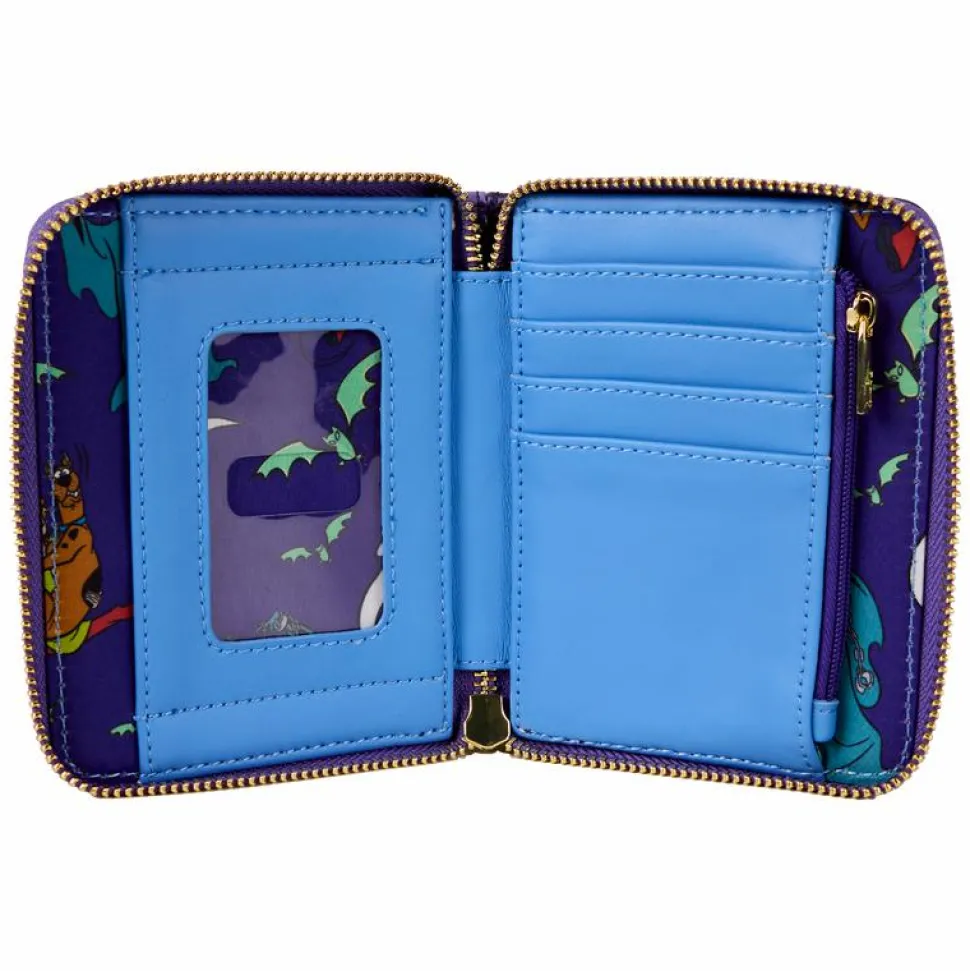 Scooby-Doo - Glow in the Dark 4" Faux Leather Zip-Around Wallet