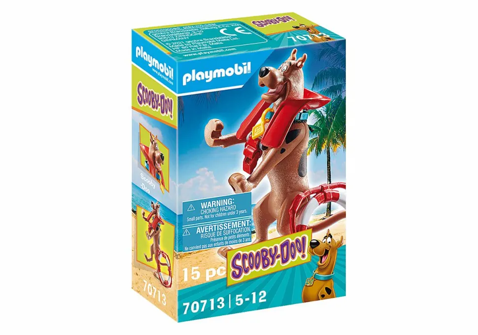 Scooby-Doo - Lifeguard Scooby-Doo Collectible Playmobil Figure (70713)
